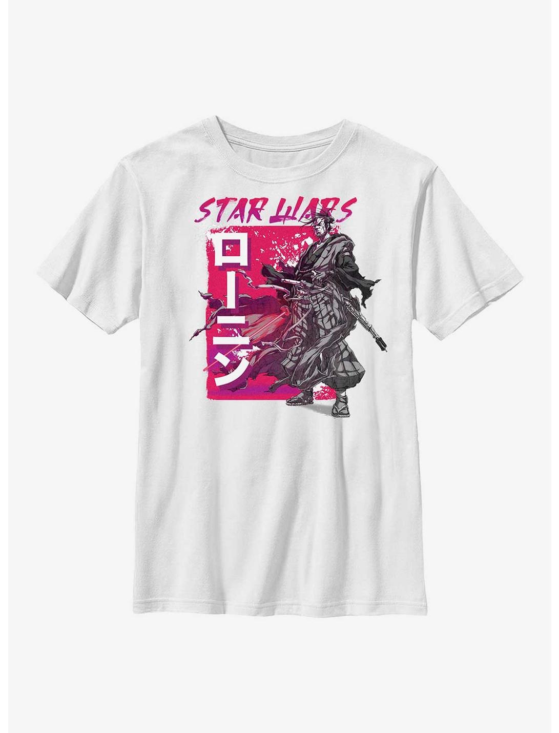 Star Wars: Visions Samurai Youth T-Shirt, WHITE, hi-res