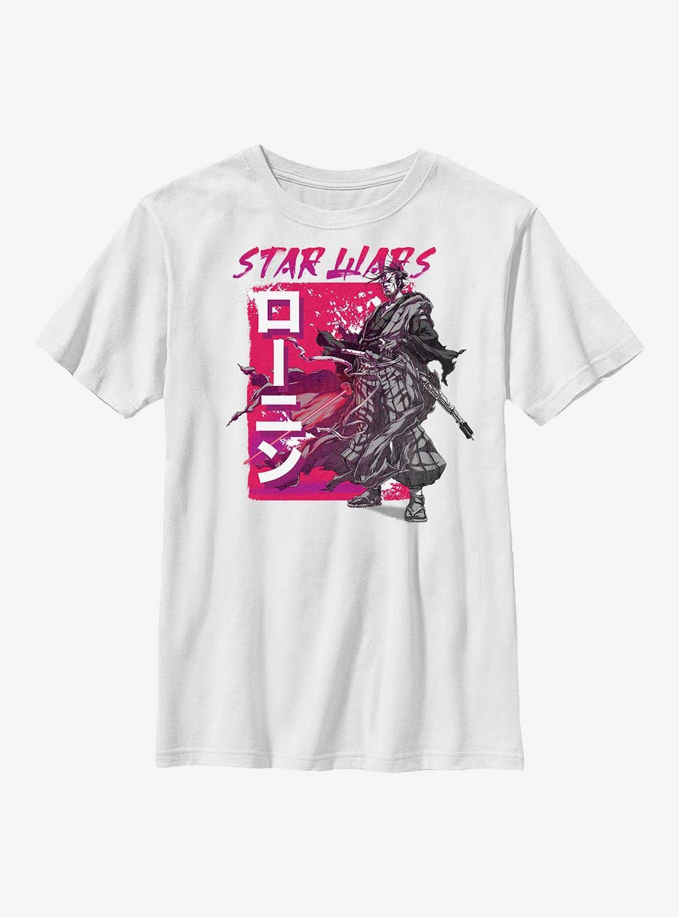 Star Wars: Visions Samurai Youth T-Shirt, WHITE, hi-res