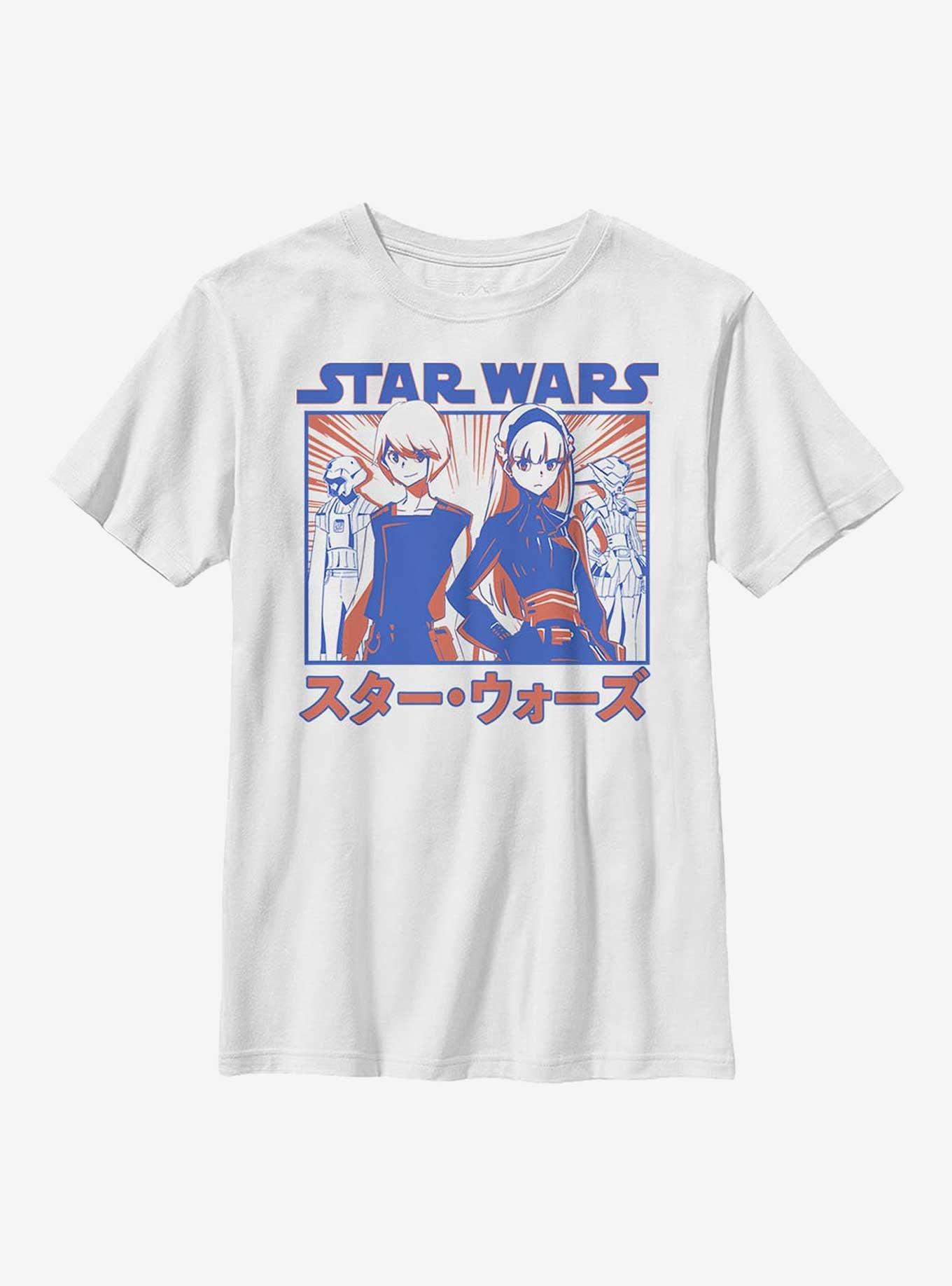 Star Wars: Visions Twins Anime Youth T-Shirt, , hi-res