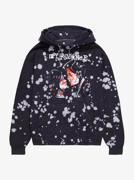 My Chemical Romance Three Cheers For Sweet Revenge Splatter Hoodie ...