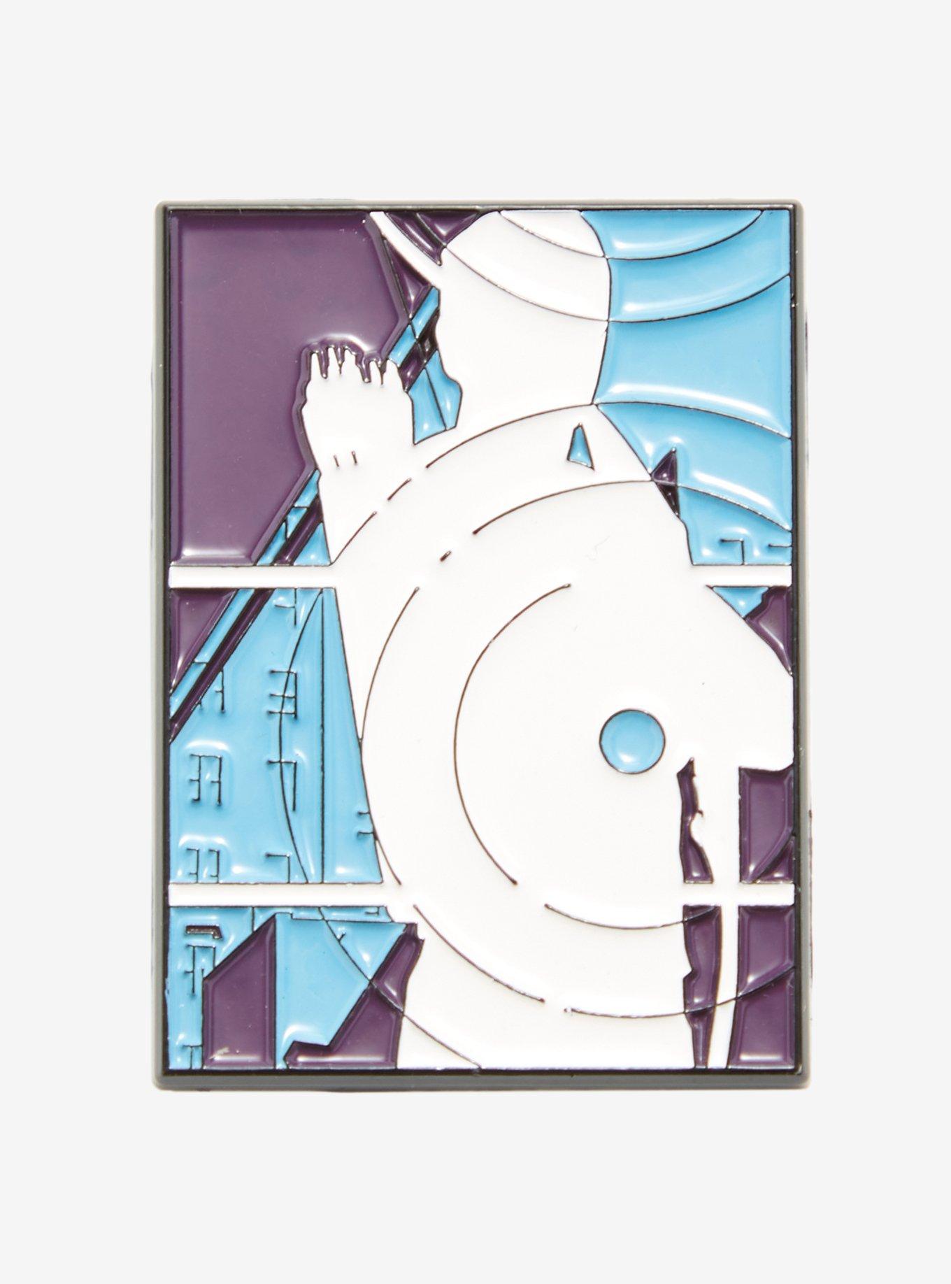 Marvel Hawkeye Silhouette Enamel Pin - BoxLunch Exclusive, , hi-res