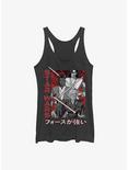Star Wars: Visions Weapons Anime Womens Tank Top, BLK HTR, hi-res