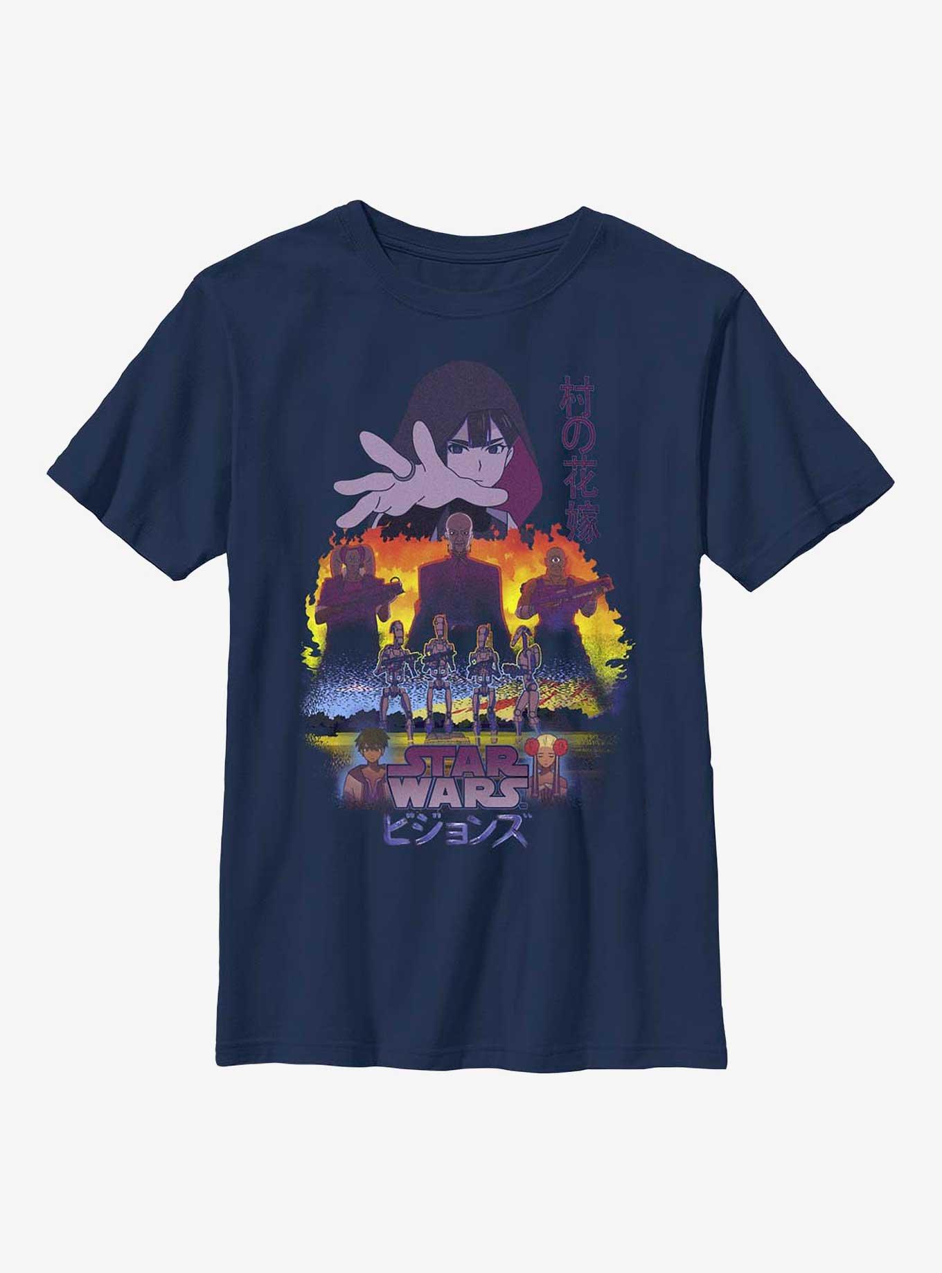 Star Wars: Visions It Takes A Village Youth T-Shirt, , hi-res