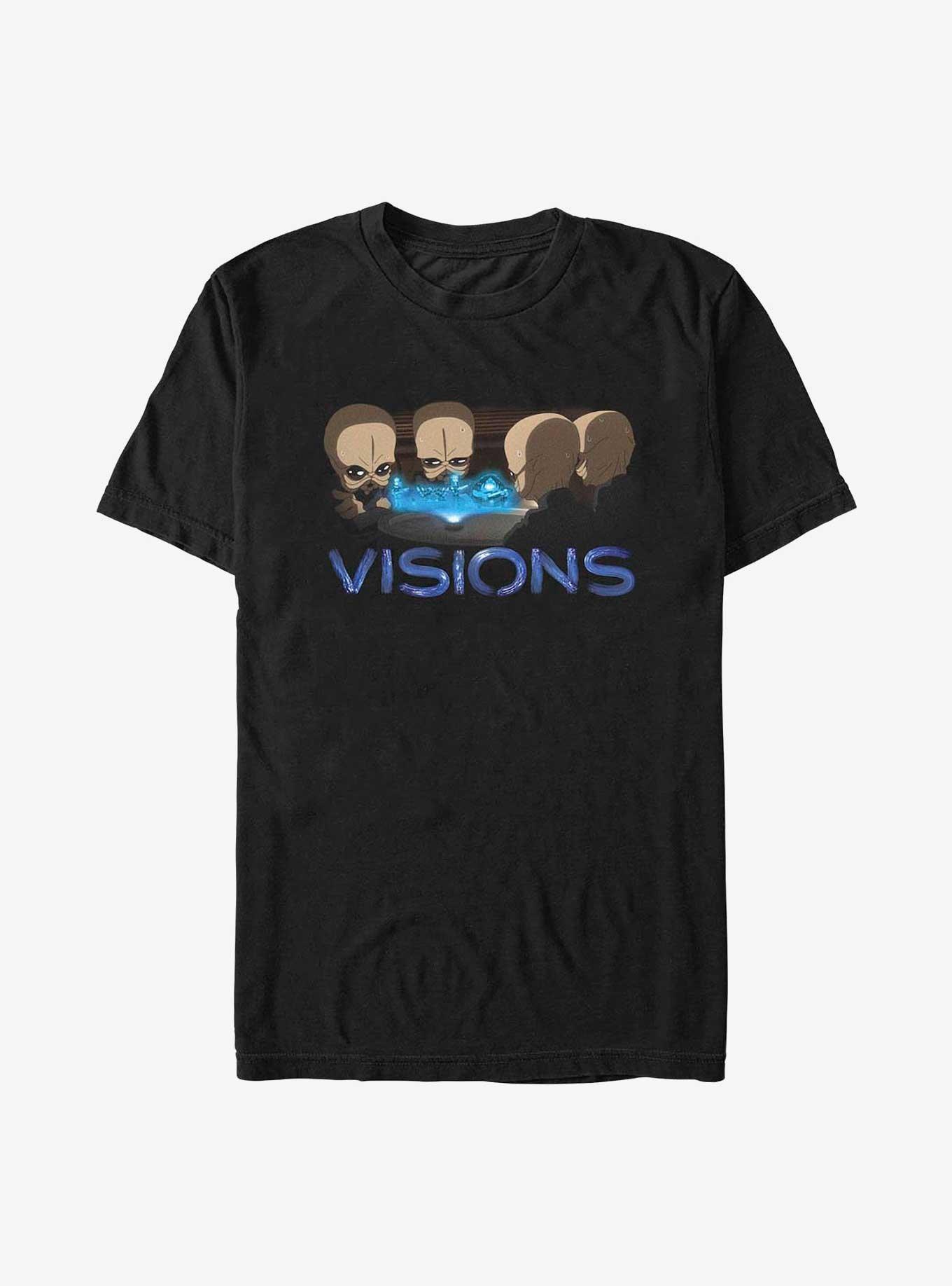 Star Wars: Visions Cantina Competition T-Shirt, BLACK, hi-res