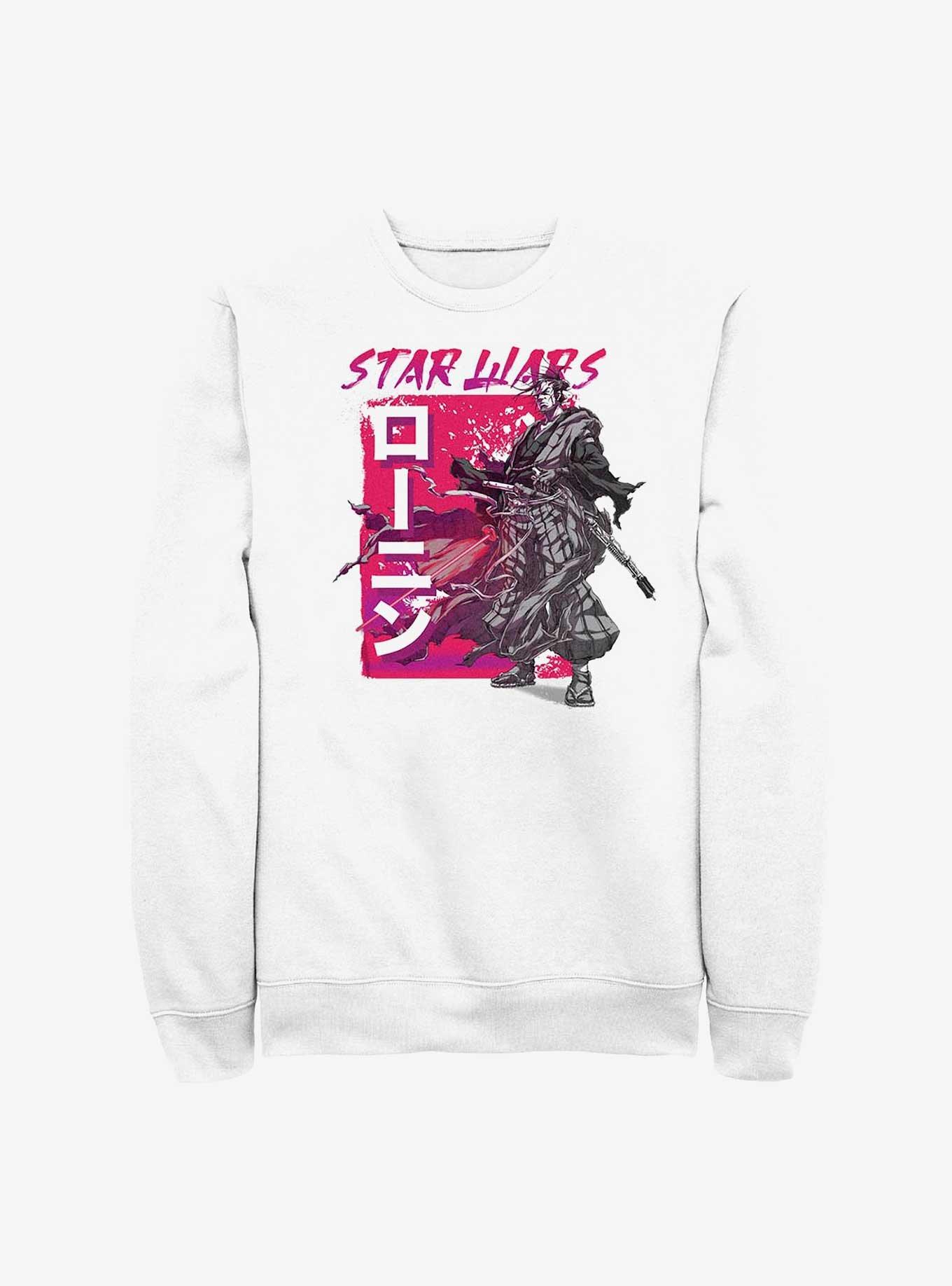 Star Wars: Visions Samurai Sweatshirt, WHITE, hi-res