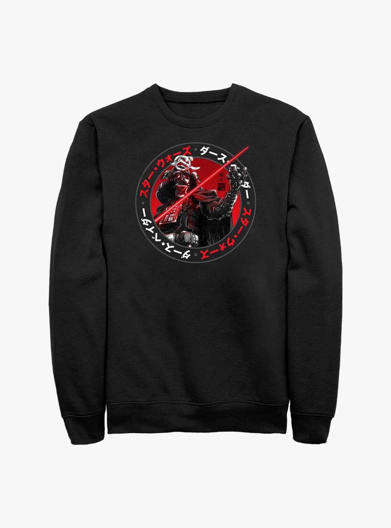 Star Wars: Visions Samurai Vader Sweatshirt, BLACK, hi-res