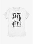 Star Wars: Visions Inked Textbook Womens T-Shirt, WHITE, hi-res