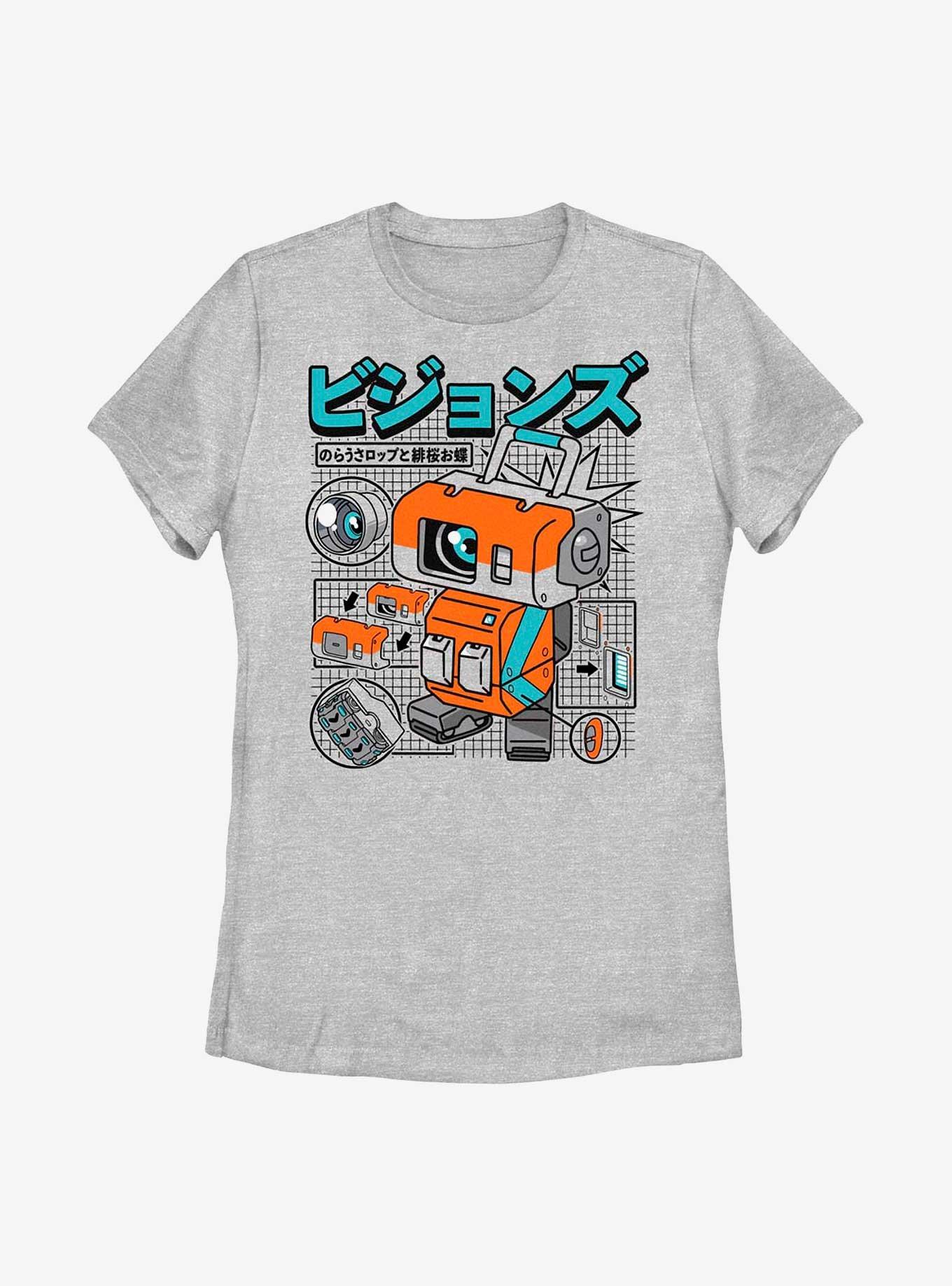 Star Wars: Visions Robo Guy Womens T-Shirt, ATH HTR, hi-res view 1