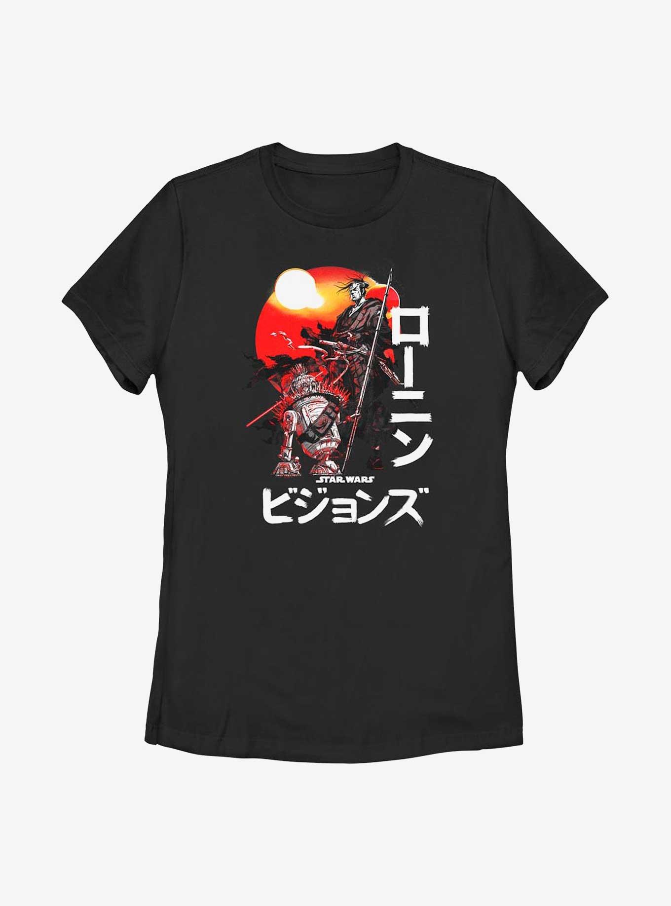 Star Wars: Visions Star Samurai Womens T-Shirt, BLACK, hi-res