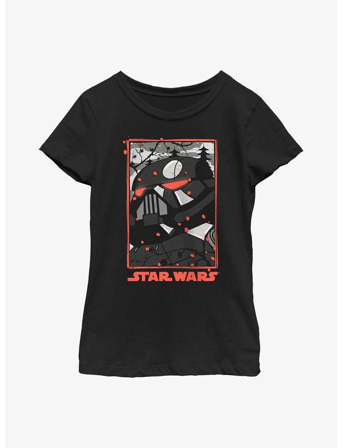 Star Wars: Visions Death Dishonor Youth Girls T-Shirt, BLACK, hi-res