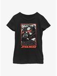 Star Wars: Visions Death Dishonor Youth Girls T-Shirt, BLACK, hi-res