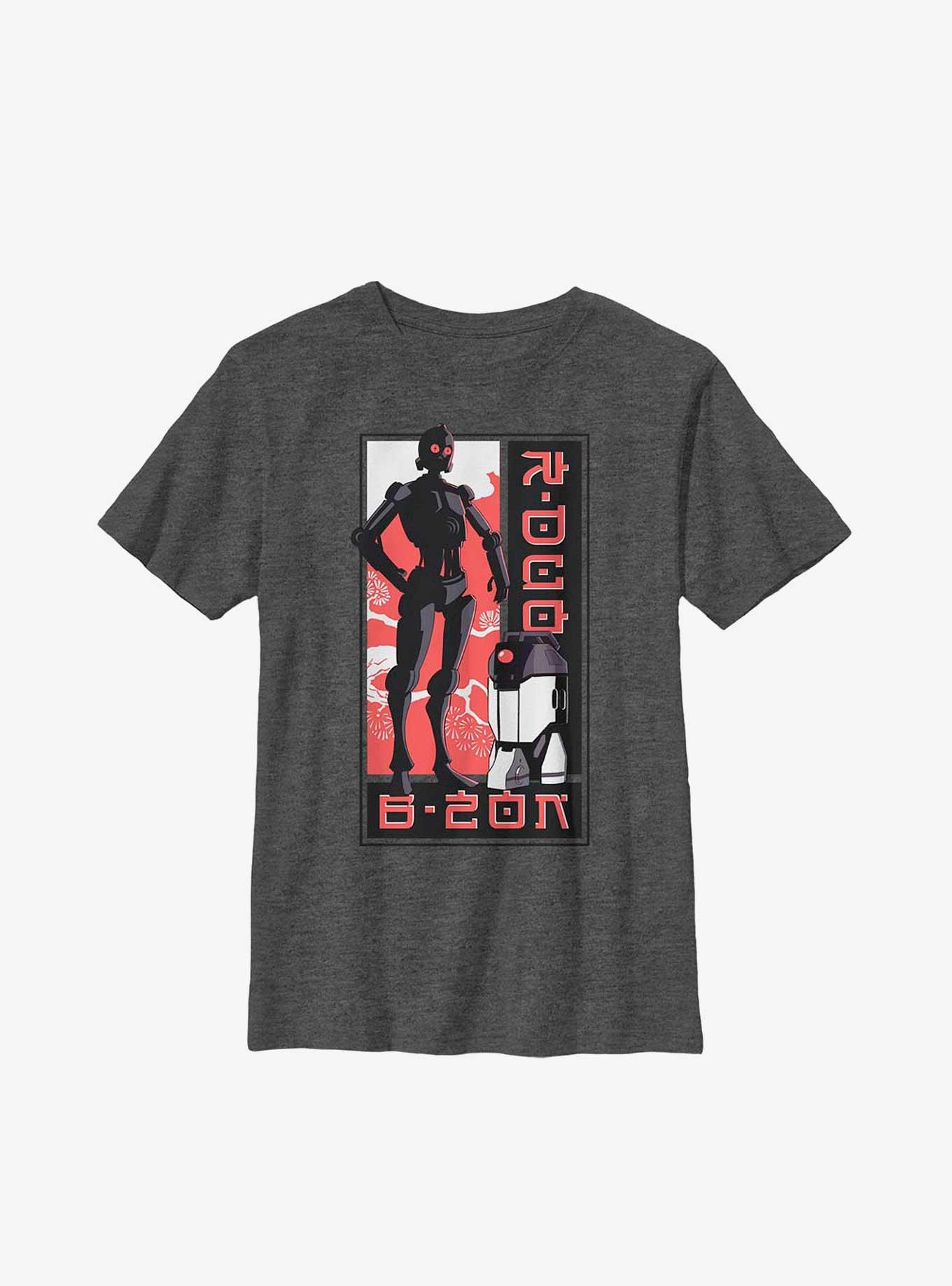 Star Wars: Visions Droids Anime Youth T-Shirt, , hi-res