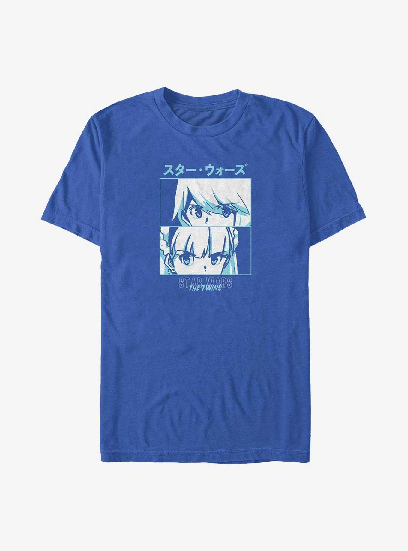 Star Wars: Visions Twins Boxed T-Shirt, ROYAL, hi-res
