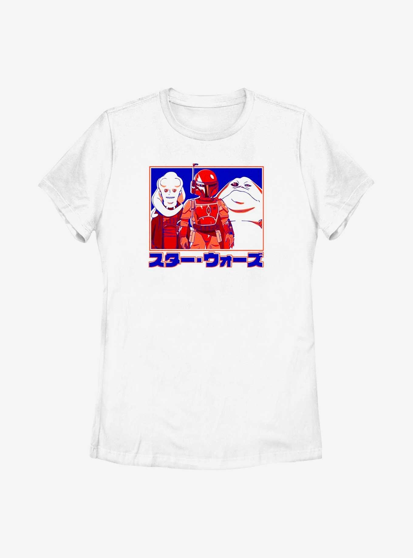 Star Wars: Visions Fett Jabba Bibb Womens T-Shirt, , hi-res