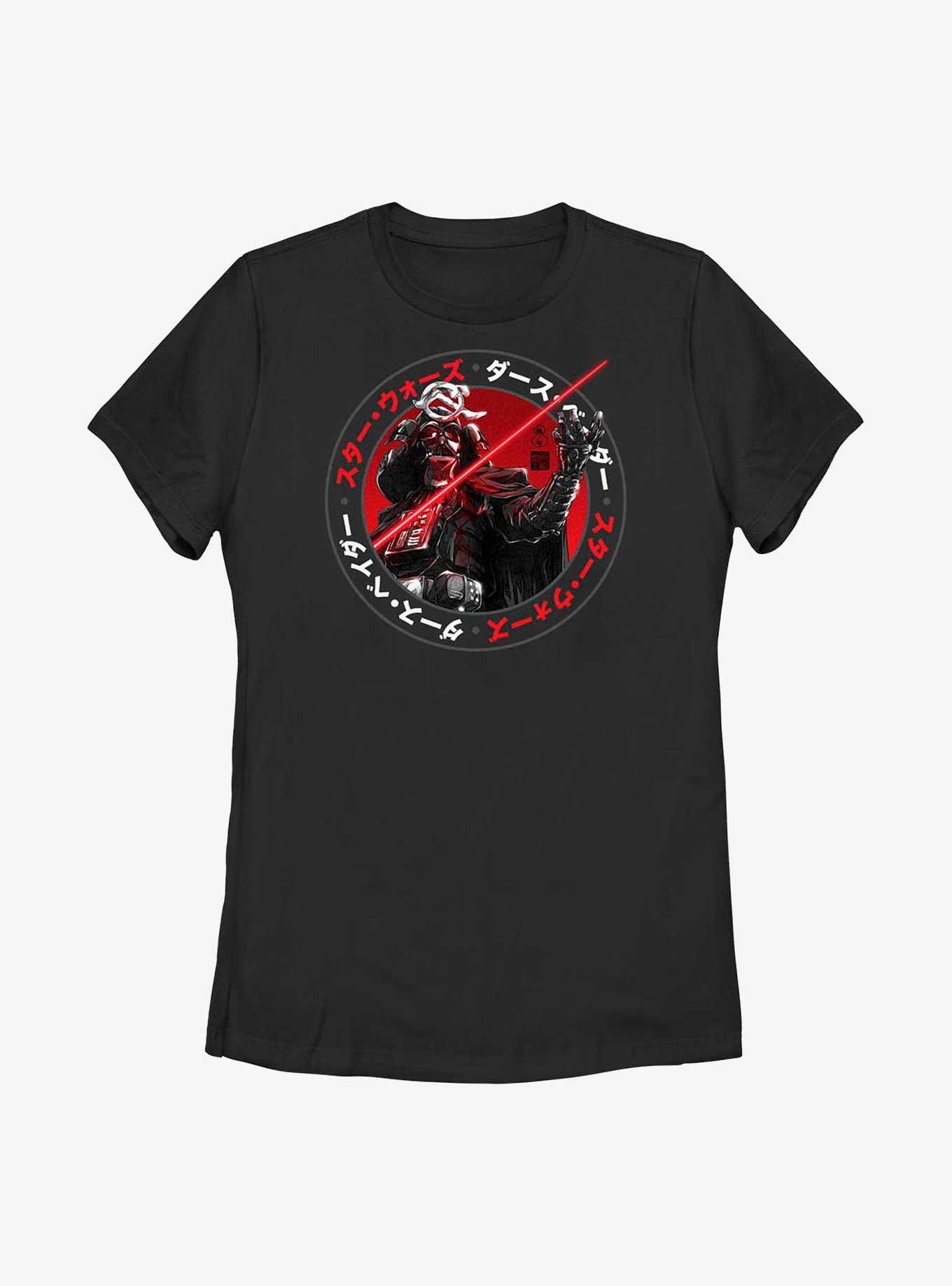 Star Wars: Visions Samurai Vader Womens T-Shirt, BLACK, hi-res