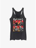 Star Wars: Visions Four On The Floor Womens Tank Top, BLK HTR, hi-res
