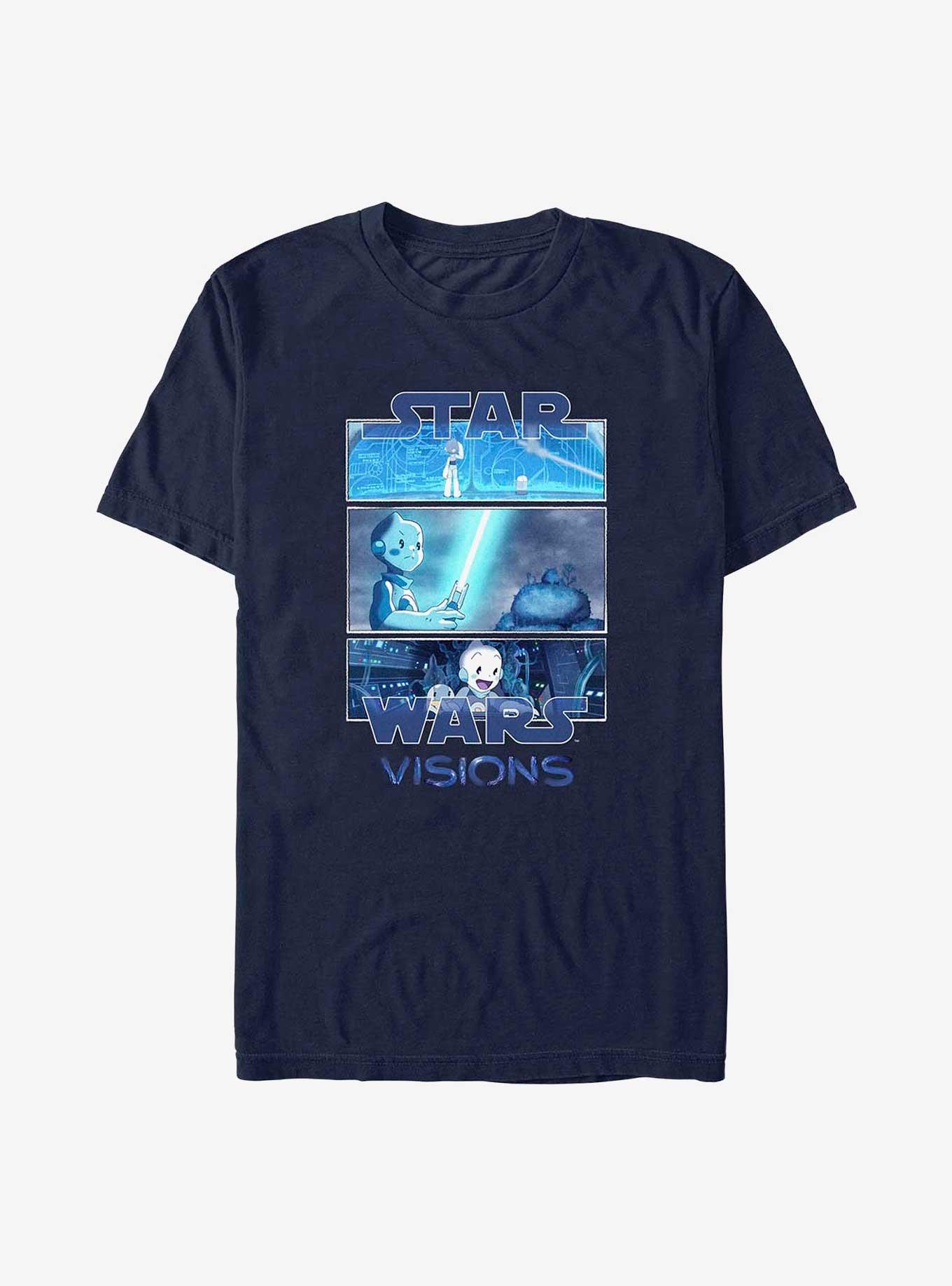 Star Wars: Visions Tri Panel T-Shirt, NAVY, hi-res