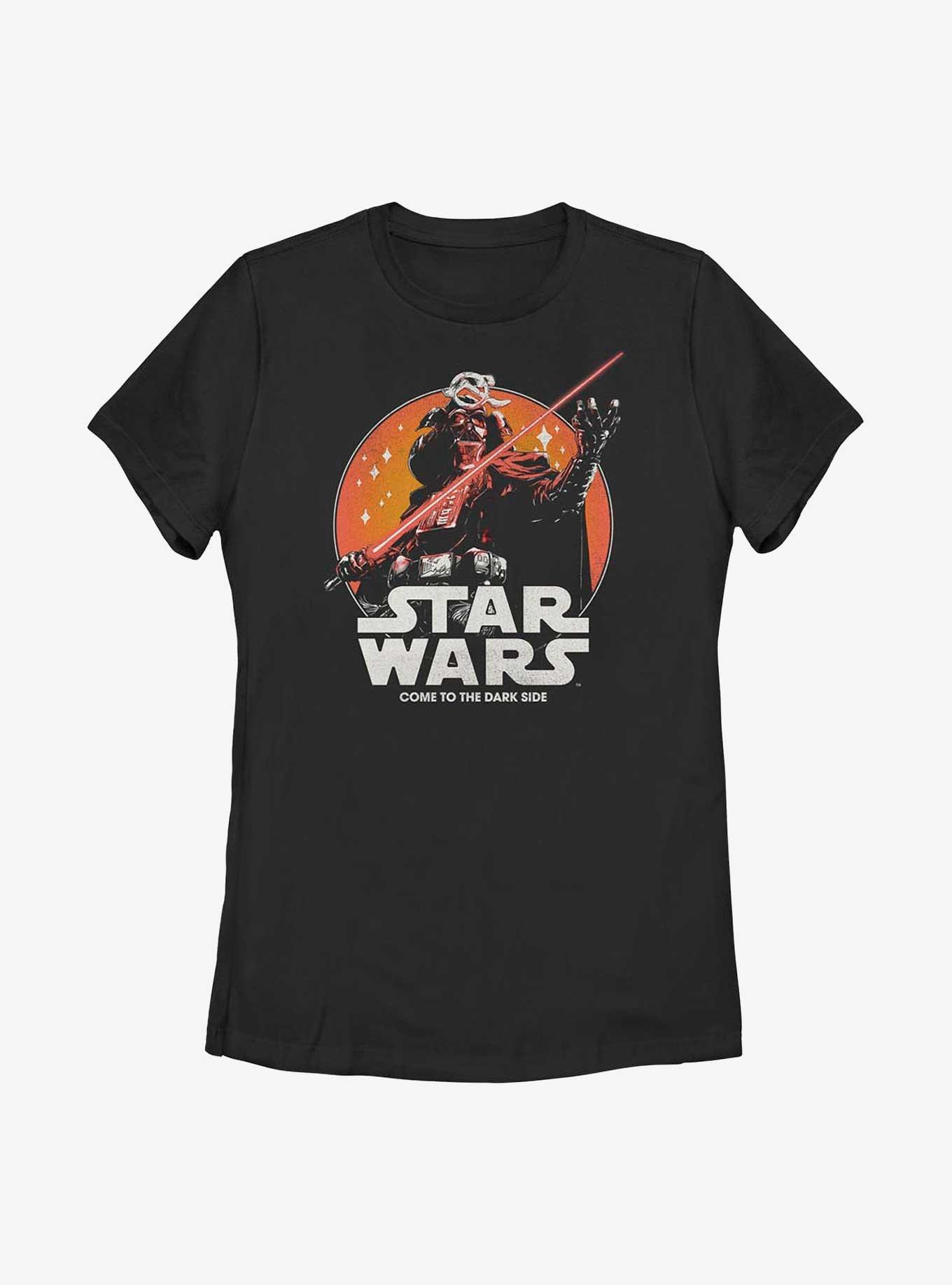 Star Wars: Visions Closeup Vader Womens T-Shirt, BLACK, hi-res