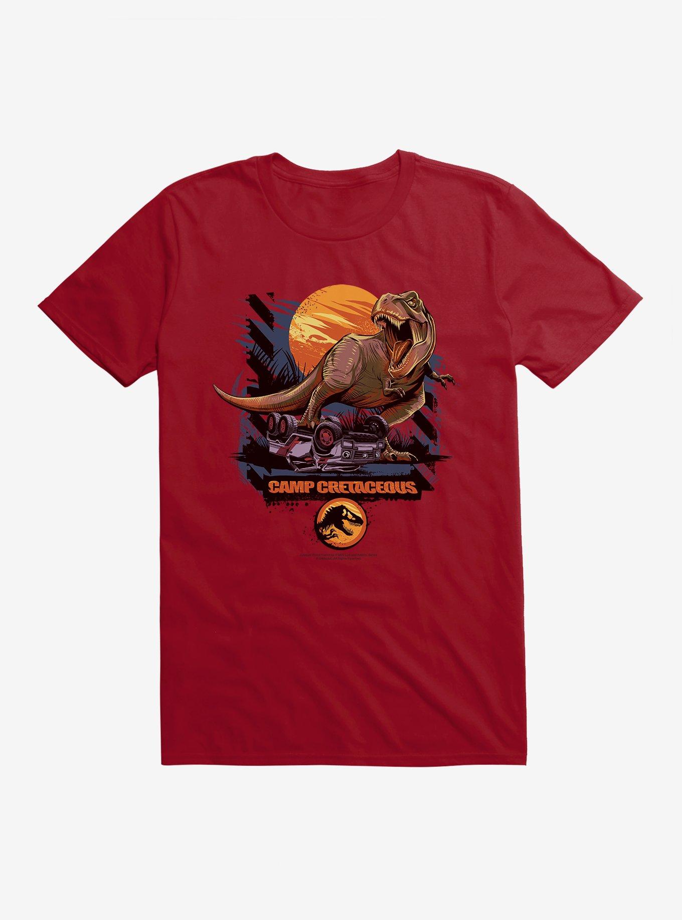 Jurassic World: Camp Cretaceous T-Rex Crush Jeep T-Shirt, , hi-res