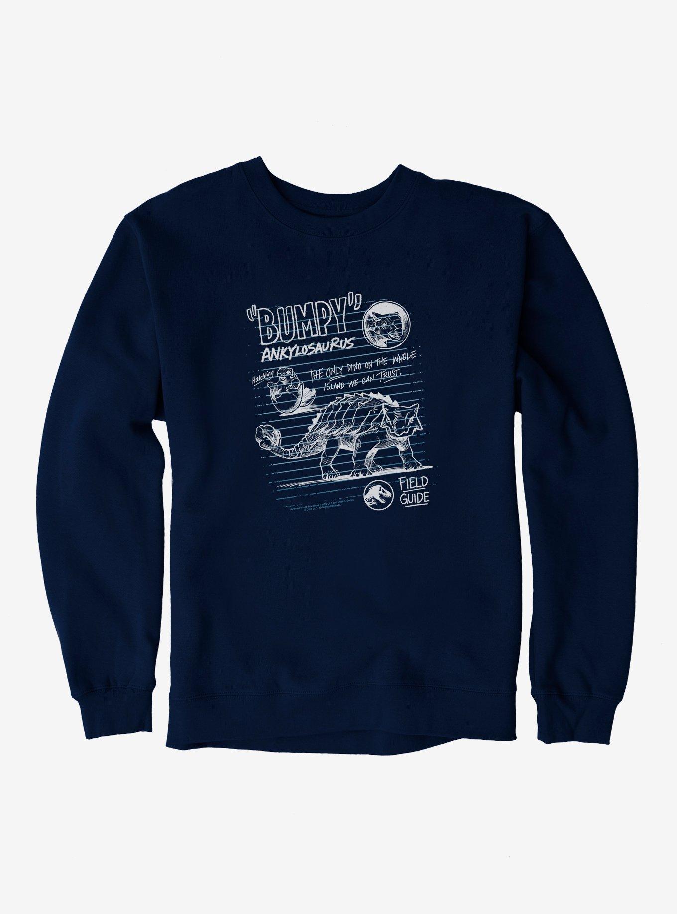 Jurassic World: Camp Cretaceous Bumpy Ankylosaurus Sweatshirt, NAVY, hi-res