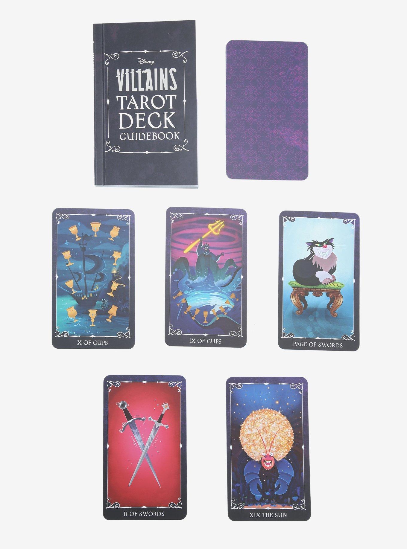 Disney Villains Tarot Deck & Guidebook, , hi-res