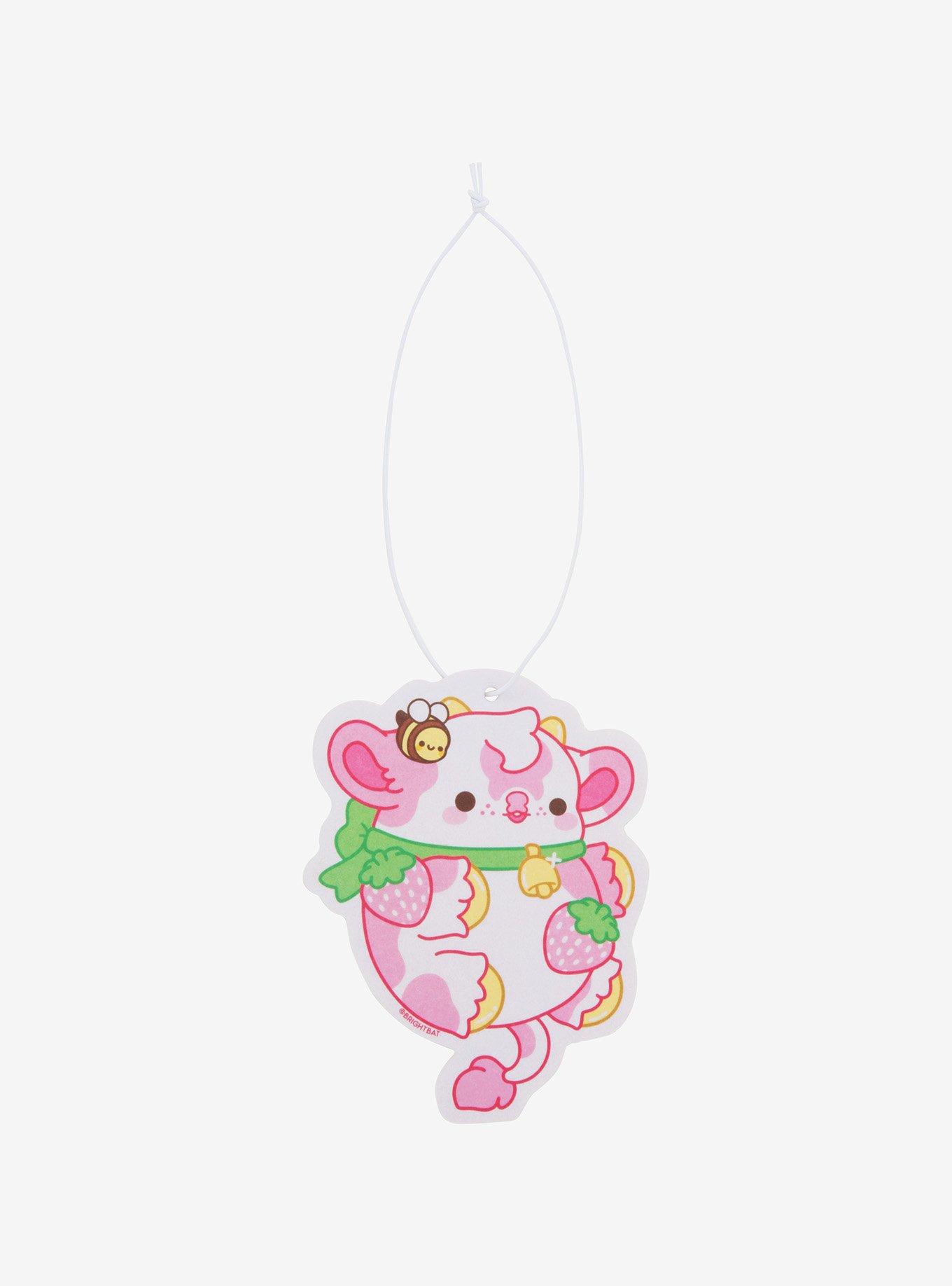 Strawberry Cow Air Freshener By Bright Bat Design, , hi-res