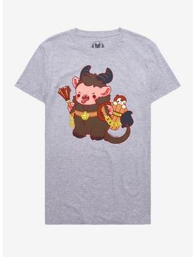 Chibi Krampus T-Shirt By Bright Bat Design, , hi-res