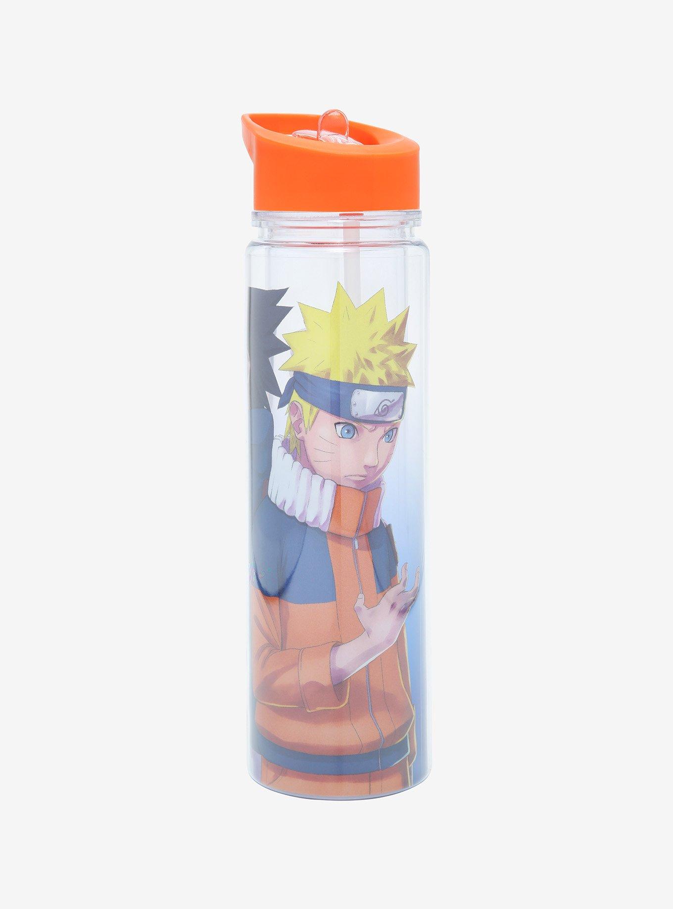 Naruto Shippuden Sasuke & Naruto Duo Water Bottle, , hi-res