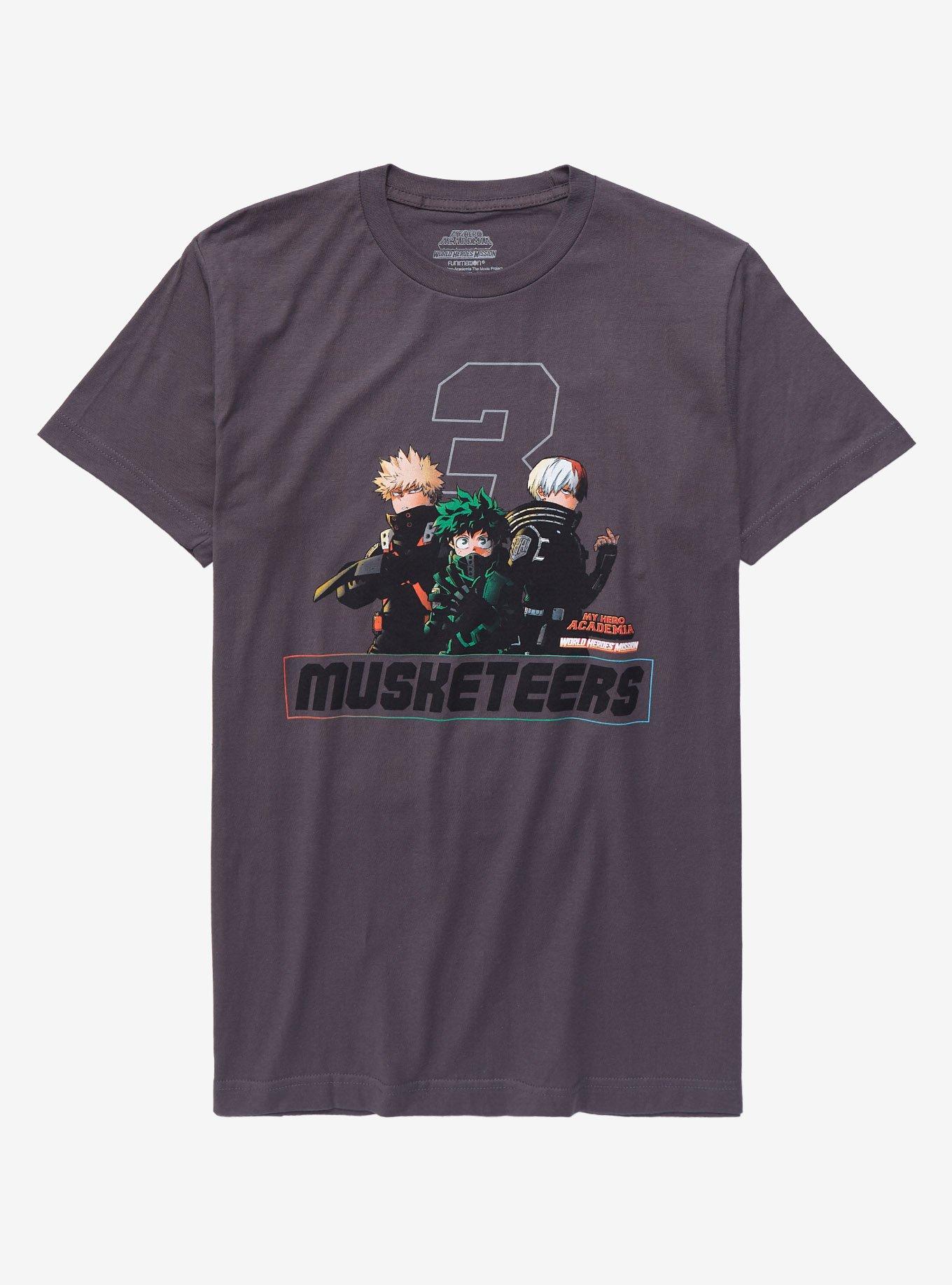 My Hero Academia World Heroes Mission Izuku Midoriya Men's White T