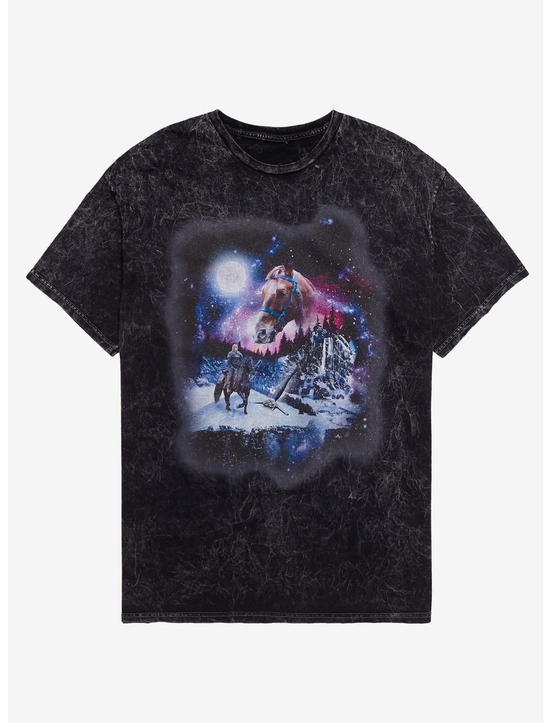 The Witcher Roach Moon T-Shirt, BLACK, hi-res