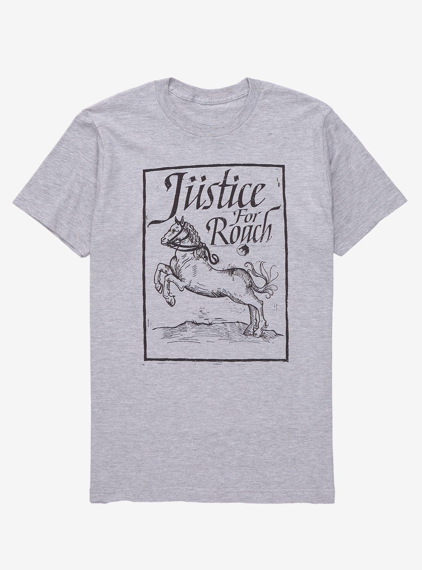 The Witcher Justice For Roach T-Shirt, GREY, hi-res