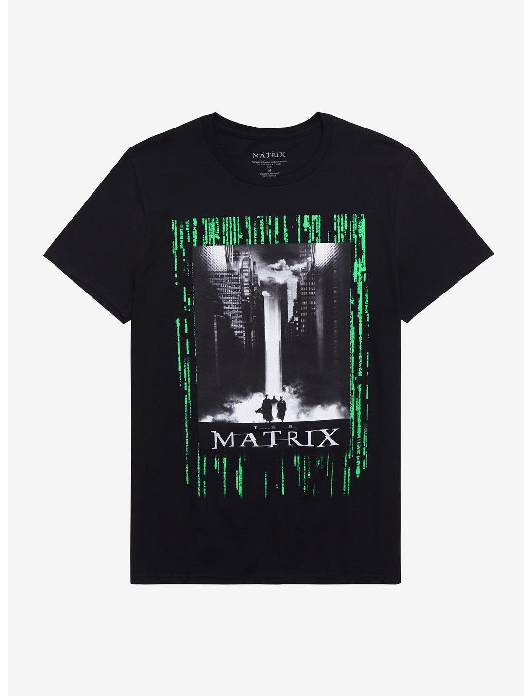 The Matrix Poster T-Shirt, BLACK, hi-res