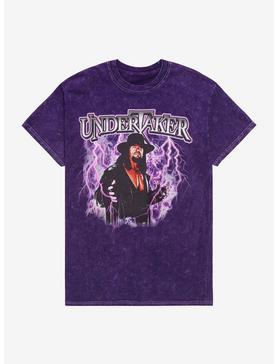 WWE Undertaker Purple Mineral Wash T-Shirt, , hi-res