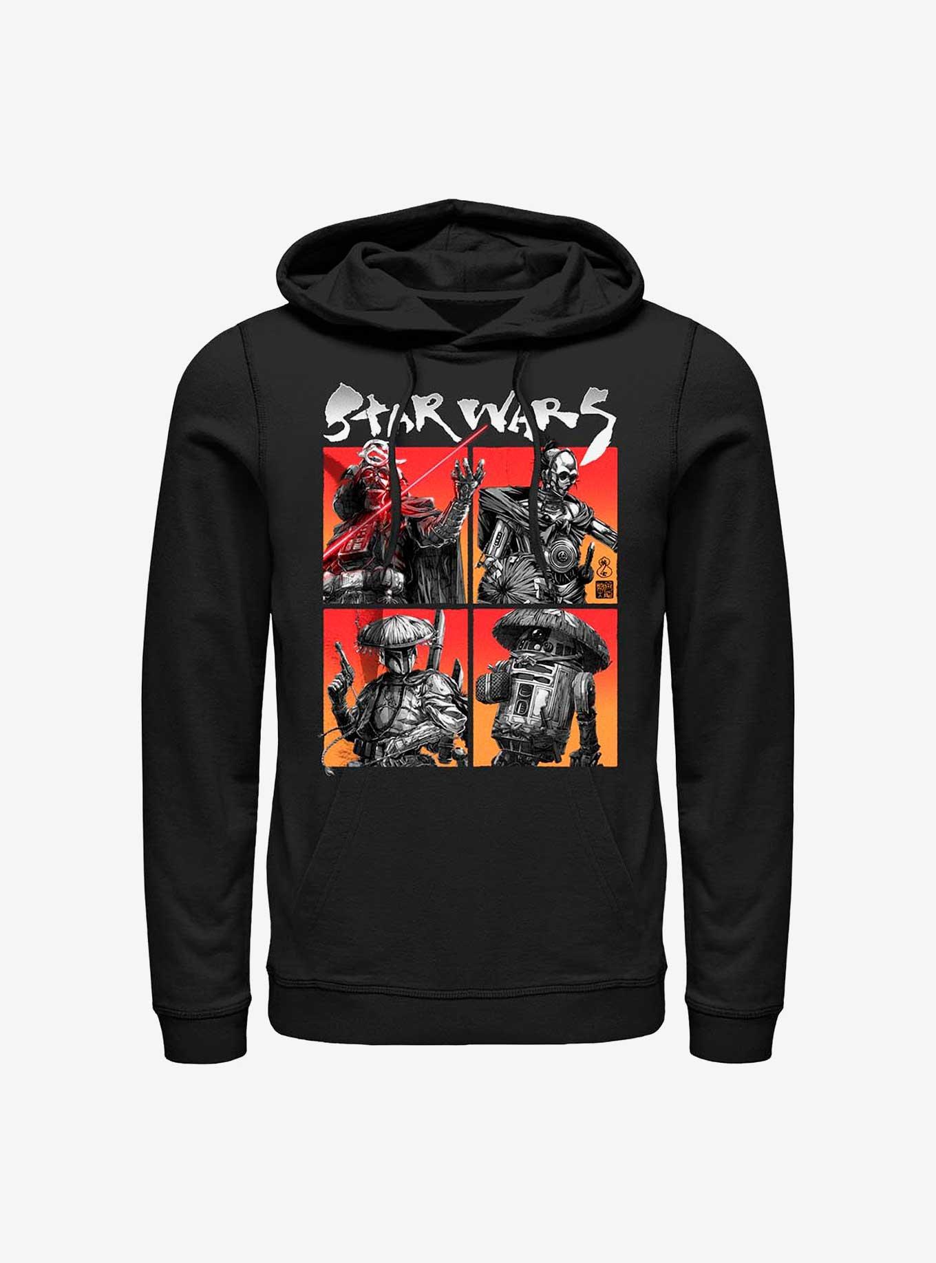 Star Wars: Visions Four Corner Panels Hoodie, , hi-res