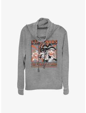 Star Wars: Visions The Force Is Strong In Lop Cowlneck Long-Sleeve Girls Top, , hi-res
