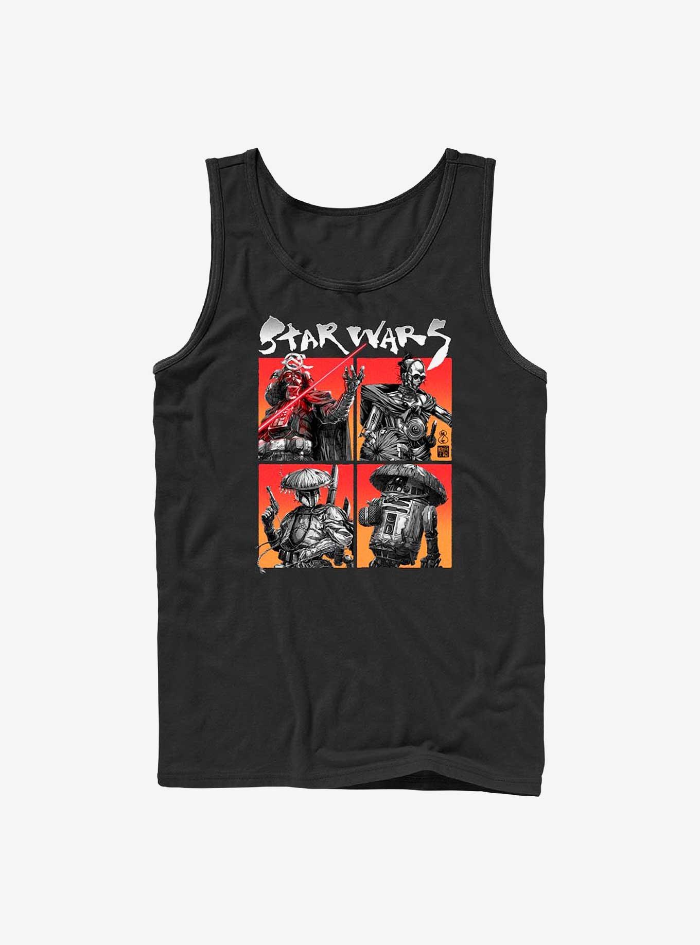 Star Wars: Visions Four Corner Panels Tank Top, , hi-res