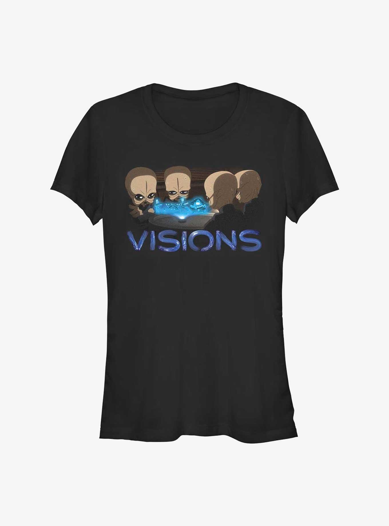 Star Wars: Visions Cantina Competition Girls T-Shirt, BLACK, hi-res