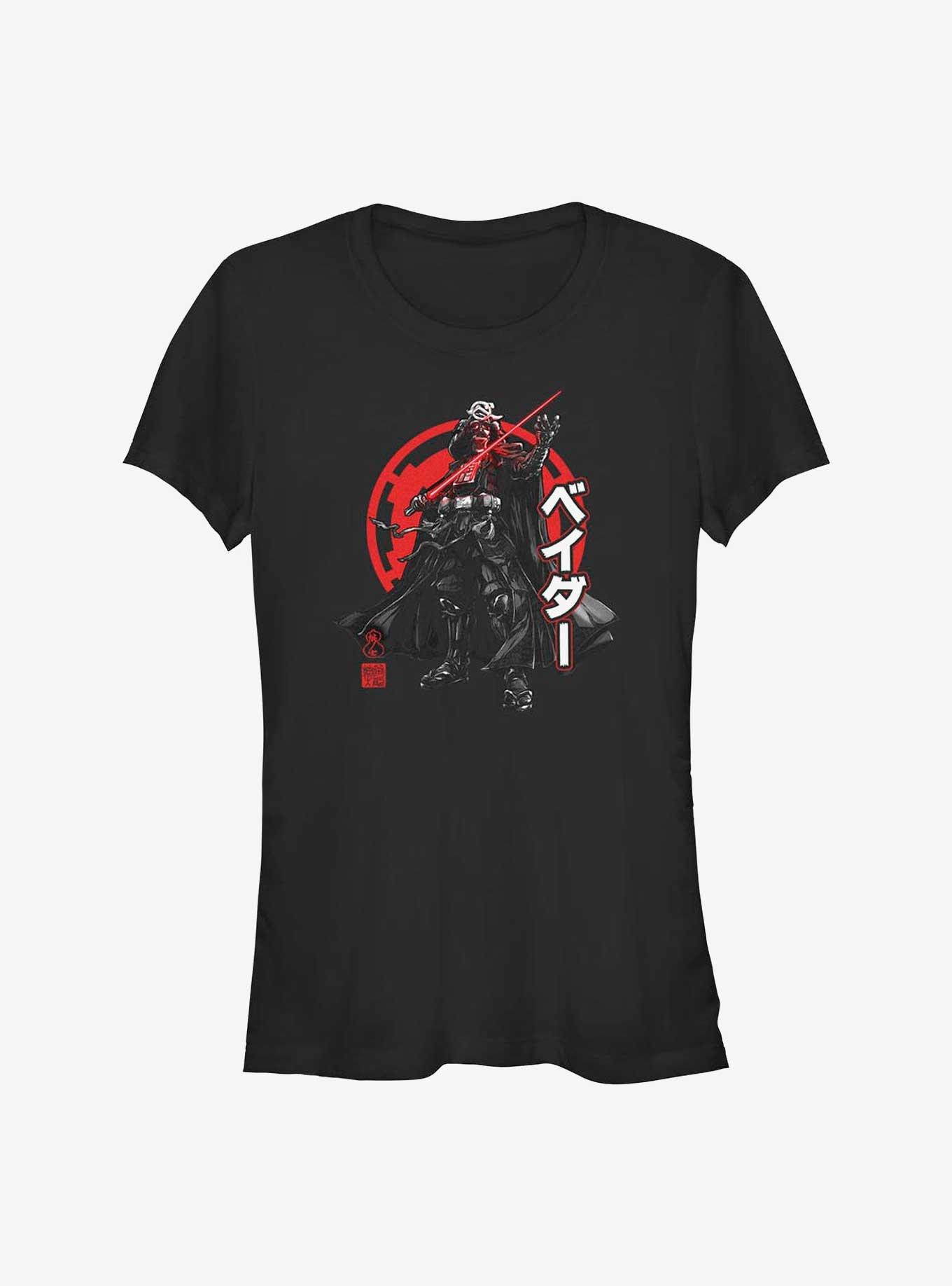 Star Wars: Visions Duel Darth Vader Samurai Girls T-Shirt, BLACK, hi-res