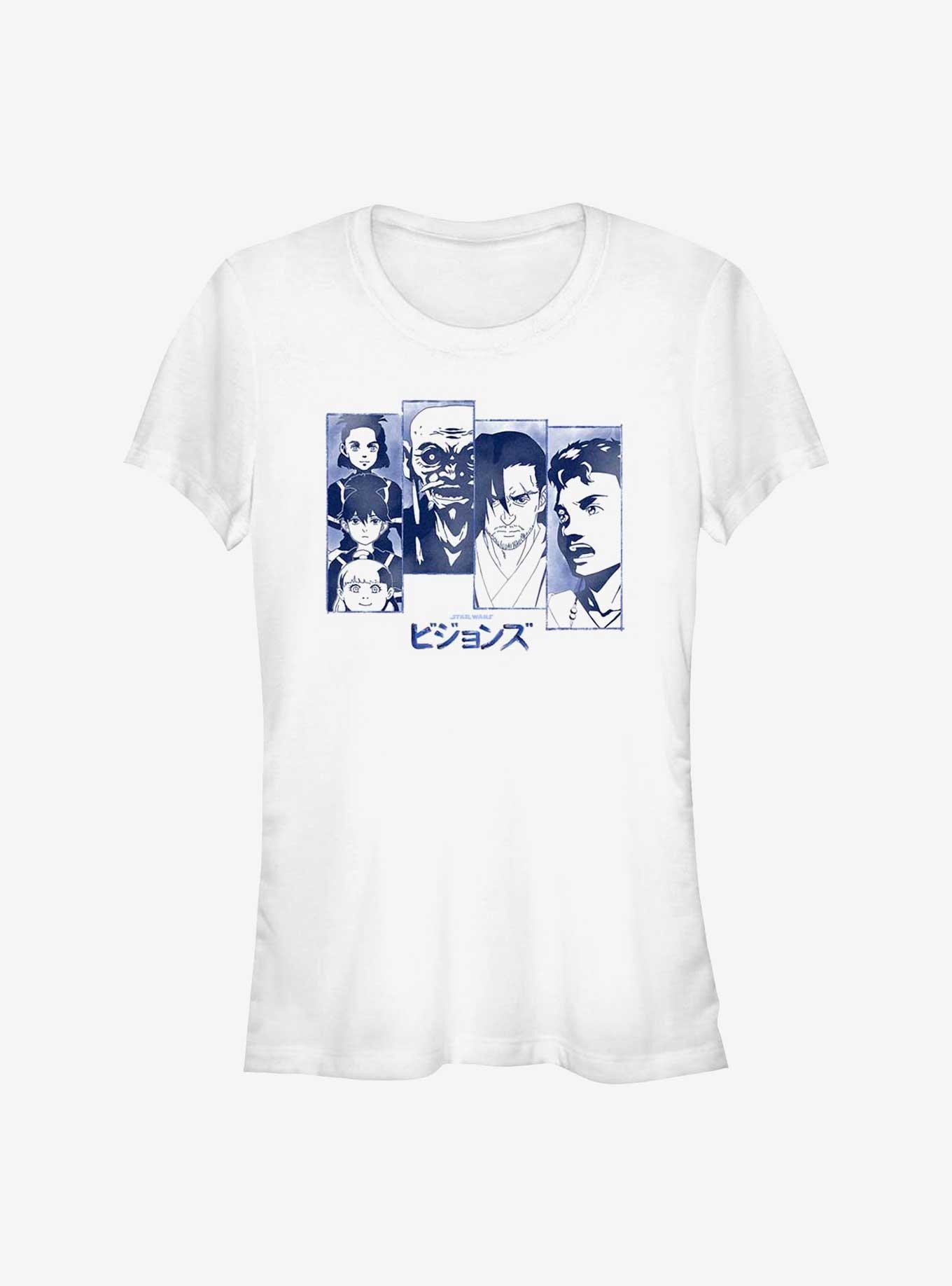 Star Wars: Visions The Elder Character Panels Girls T-Shirt, , hi-res