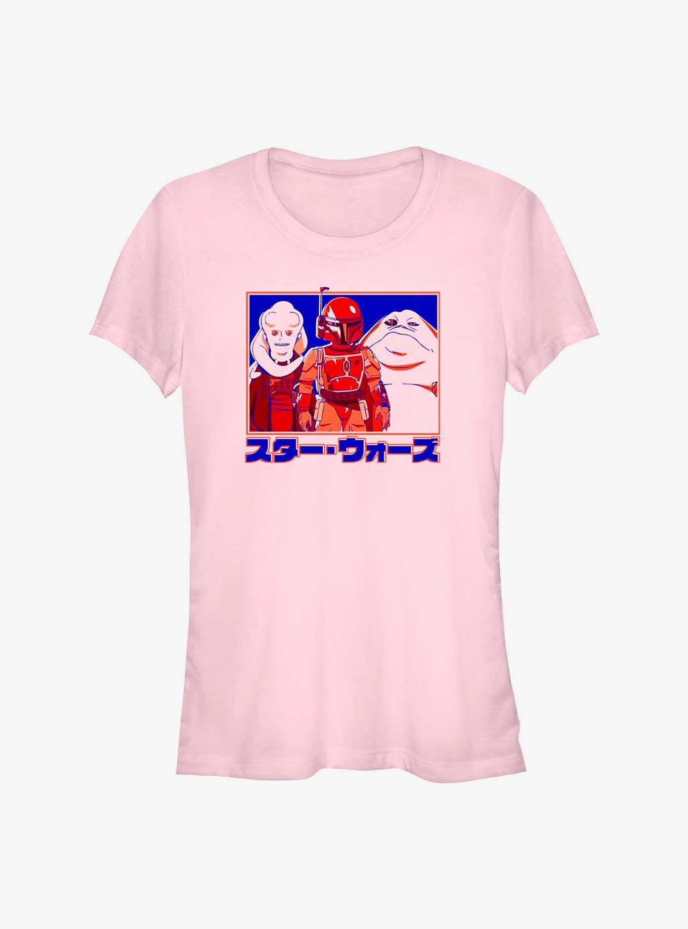 Star Wars: Visions Fett, Jabba, & Bib Girls T-Shirt, , hi-res