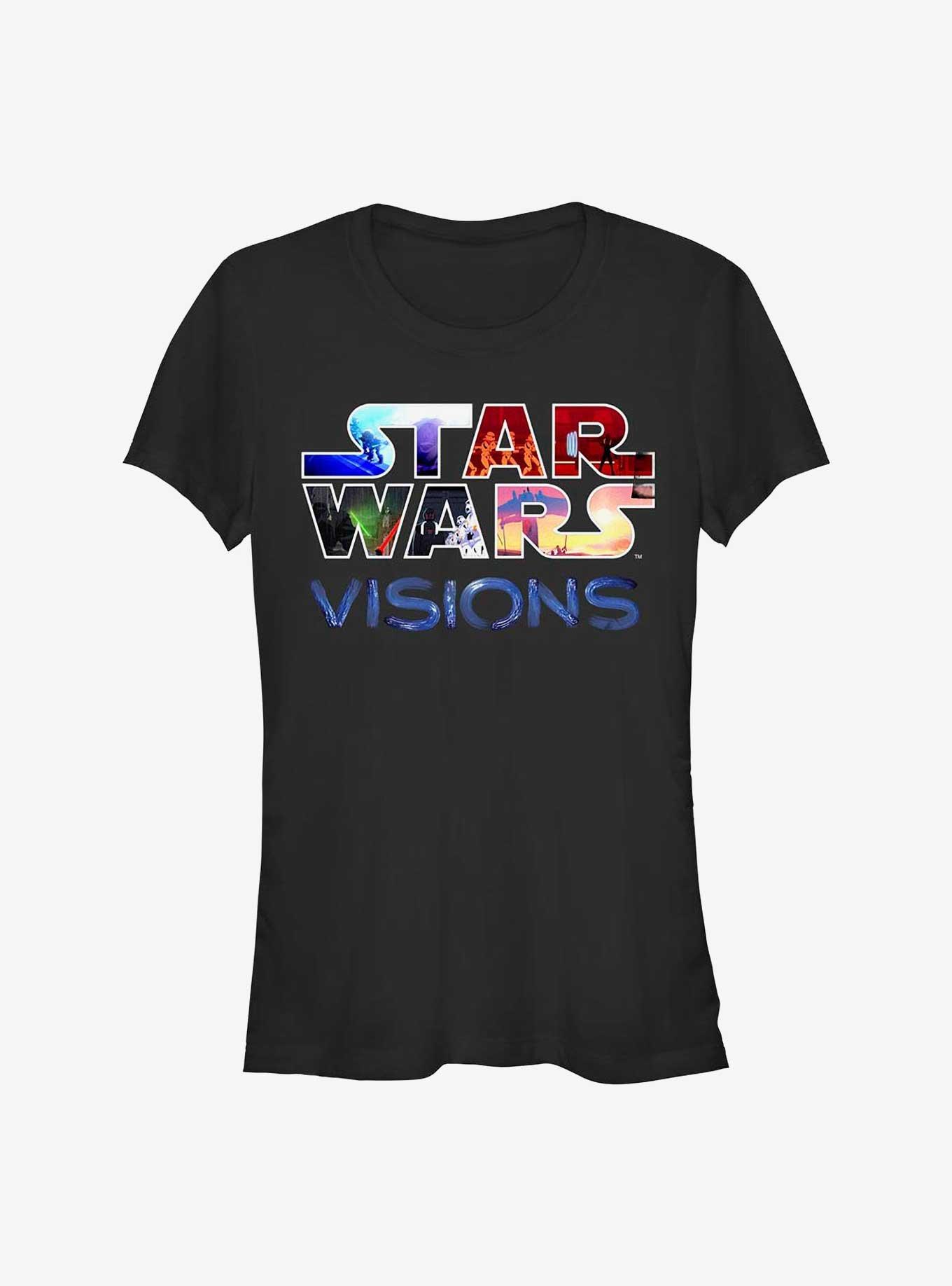Star Wars: Visions Franchised Logo Girls T-Shirt, , hi-res