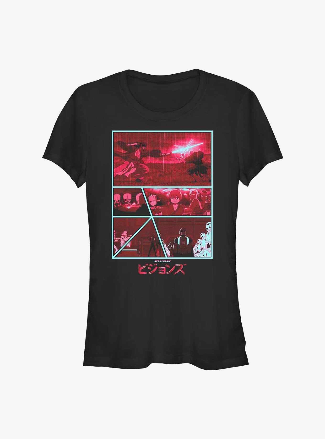 Star Wars: Visions Comic Multipanel Girls T-Shirt, , hi-res