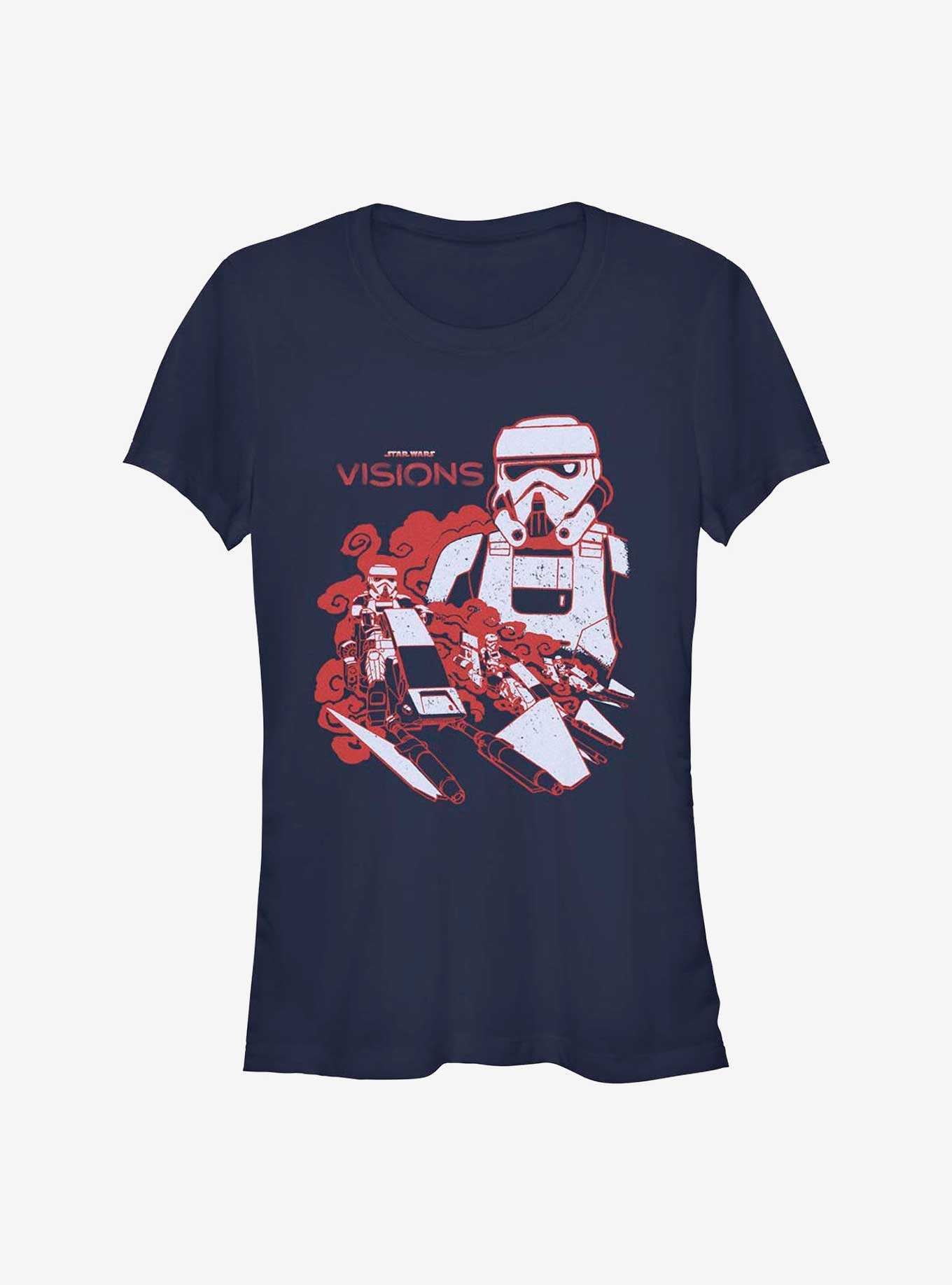 Star Wars: Visions Stormtrooper Speeder Bike Girls T-Shirt, , hi-res