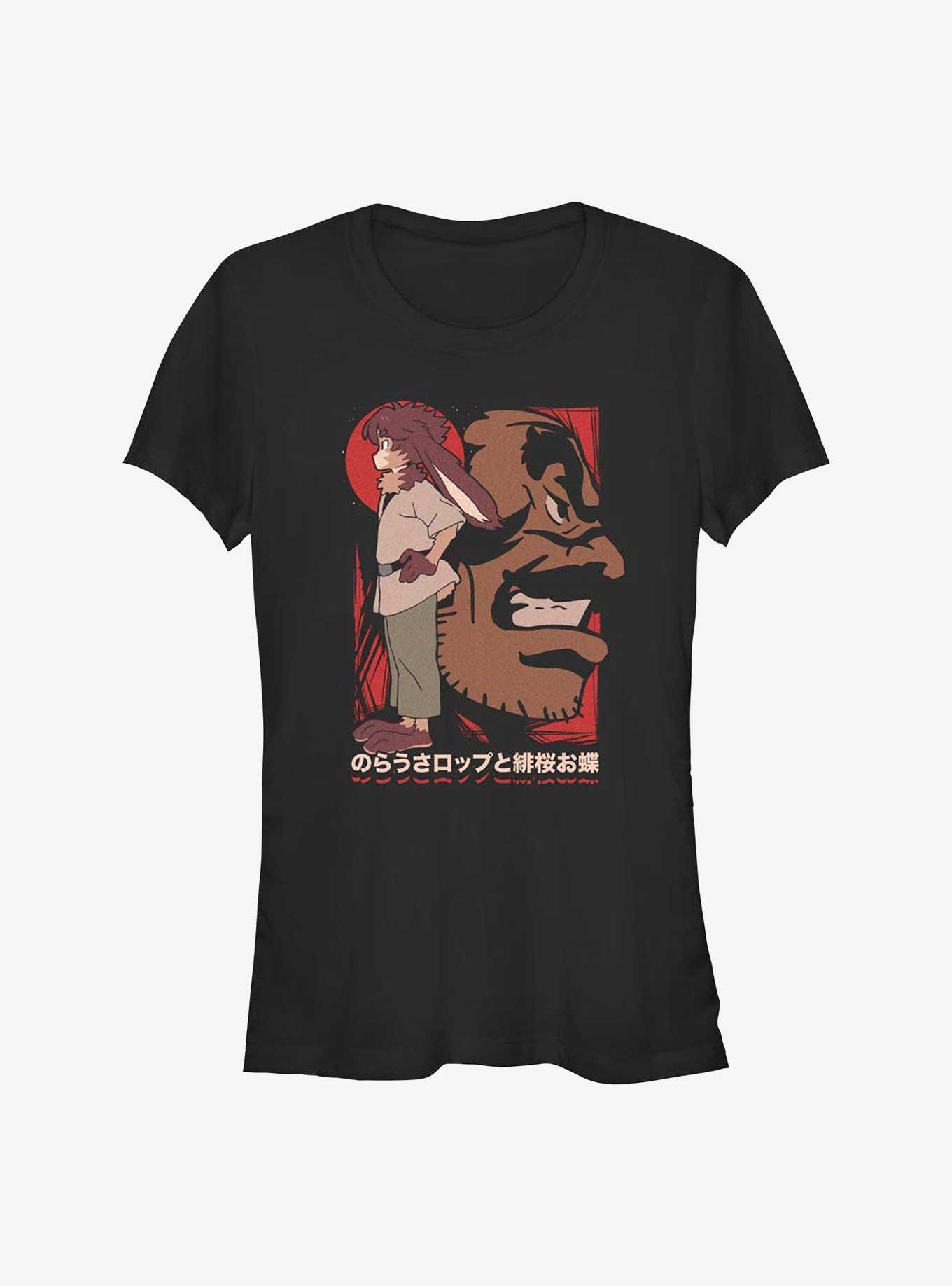 Star Wars: Visions Red Moon Girls T-Shirt, BLACK, hi-res