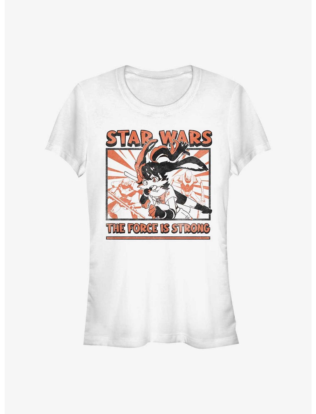 Star Wars: Visions The Force Is Strong In Lop Girls T-Shirt, WHITE, hi-res