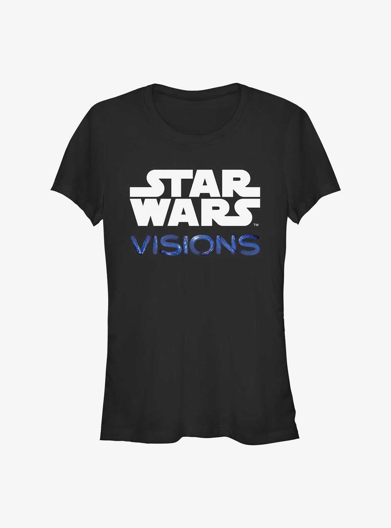 Star Wars: Visions Stacked Logo Girls T-Shirt