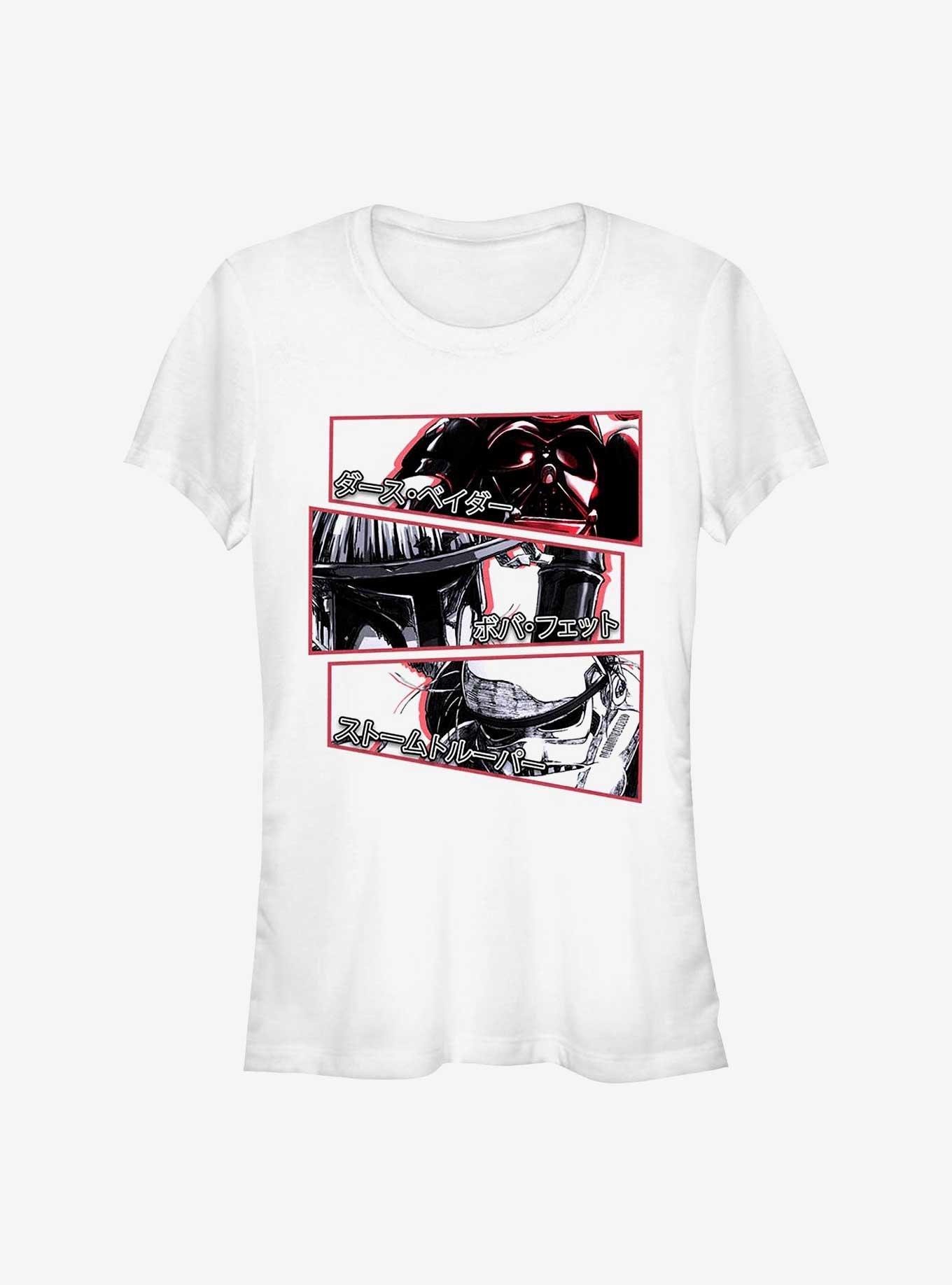 Star Wars: Visions Stacked Panels Girls T-Shirt, WHITE, hi-res