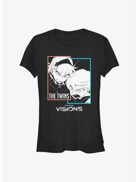 Star Wars: Visions The Twins Face Panel Girls T-Shirt, , hi-res