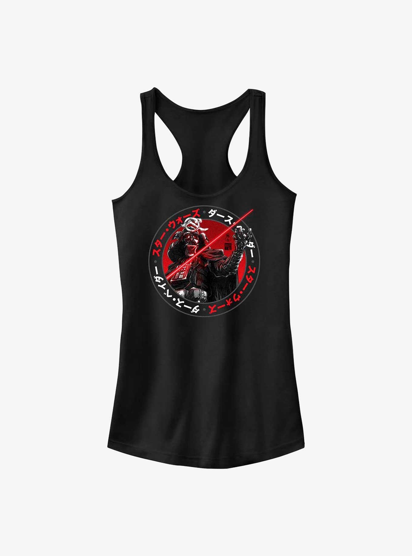 Star Wars: Visions Samurai Vader Girls Tank, BLACK, hi-res