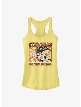 Star Wars: Visions The Force Is Strong In Lop Girls Tank, BANANA, hi-res